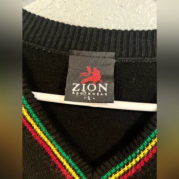 Zion Rootswear Mens Large Sweater - Picture 4 of 5